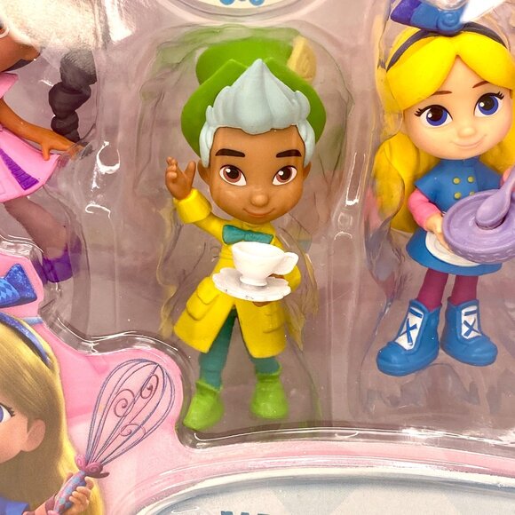 Disney Junior Alice's Wonderland Bakery Friends 6-Piece Figurine Set 3" NEW! - Picture 9 of 14